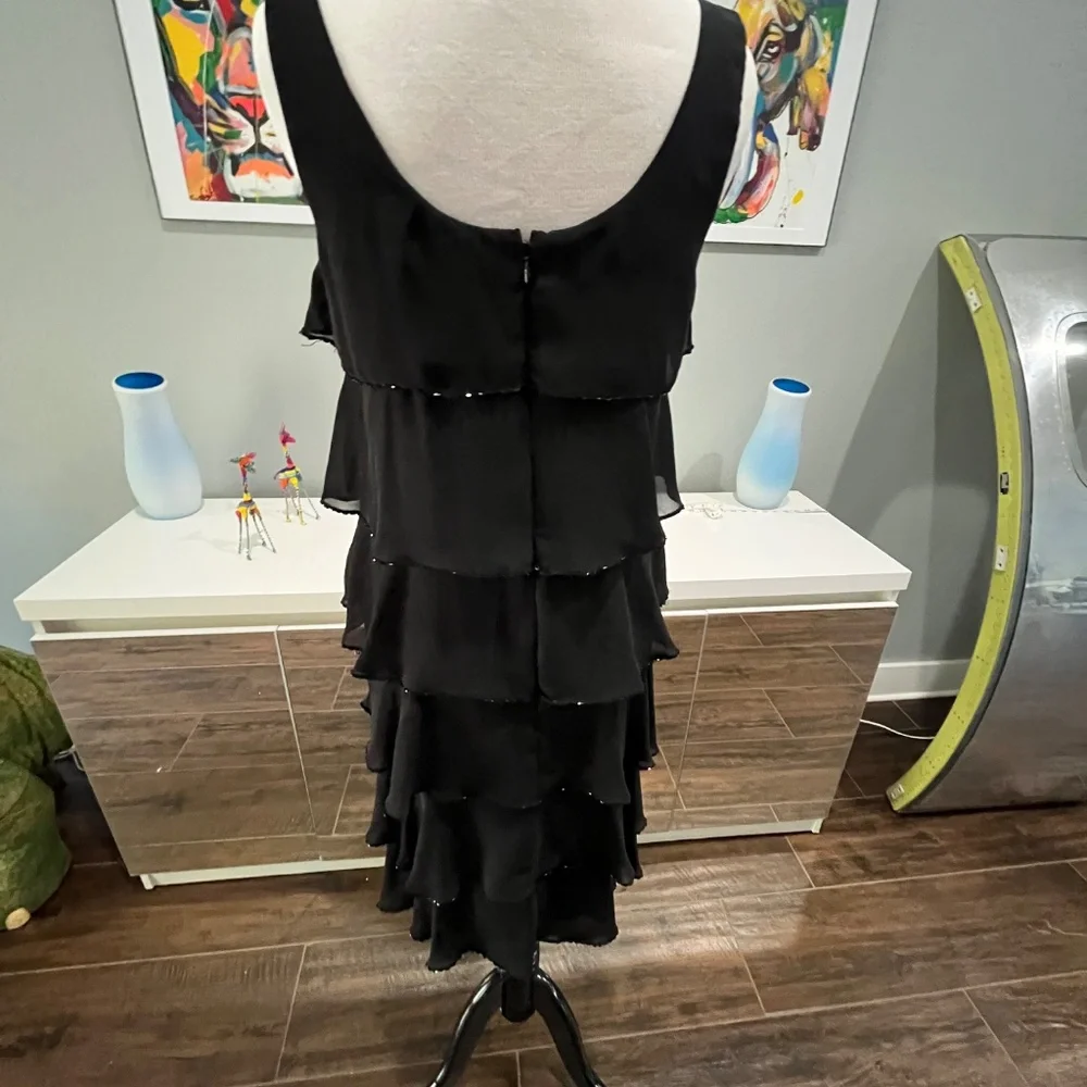 Patra Tiered little black dress - Picture 10 of 13